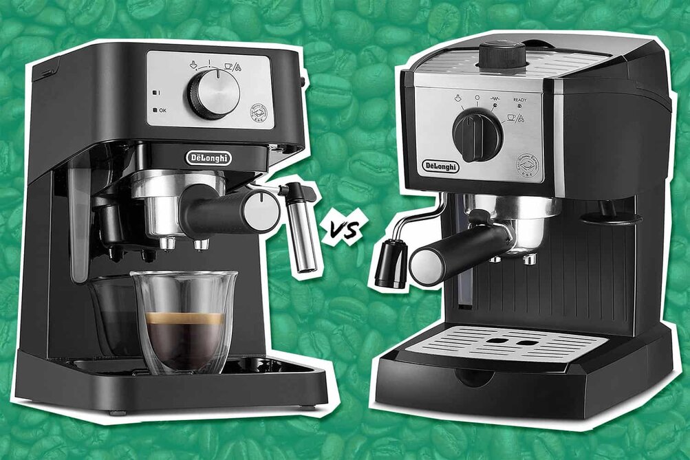 De'Longhi Stilosa 15 Bar Pump Espresso Machine Black and